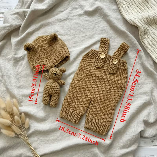 Luxury Hand-Knitted Baby Set