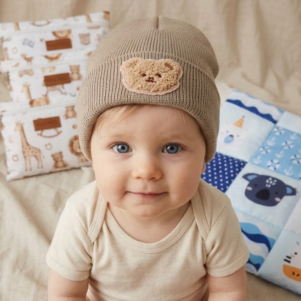 Cute Bear Baby Hat