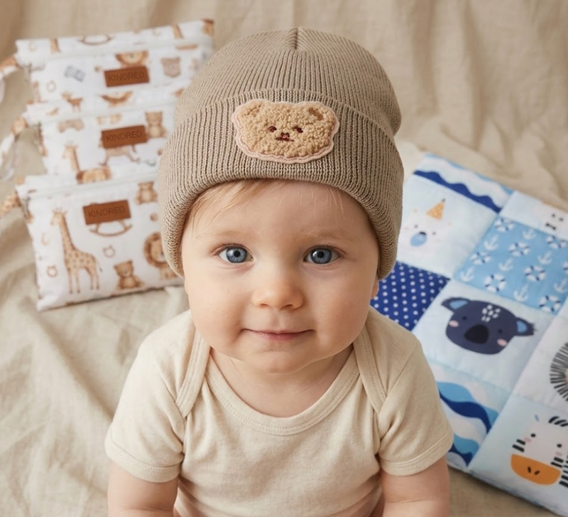 Cute Bear Baby Hat