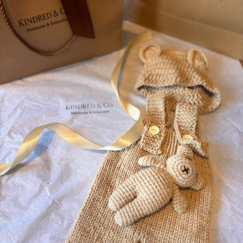 Luxury Hand-Knitted Baby Set