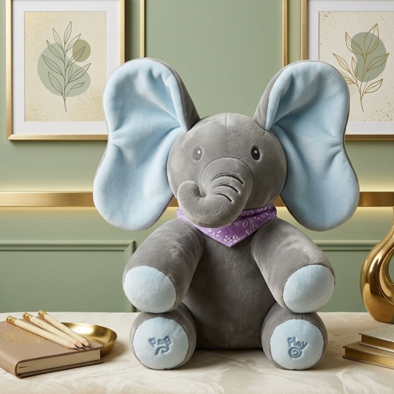 Singing Elephant Plush Toy