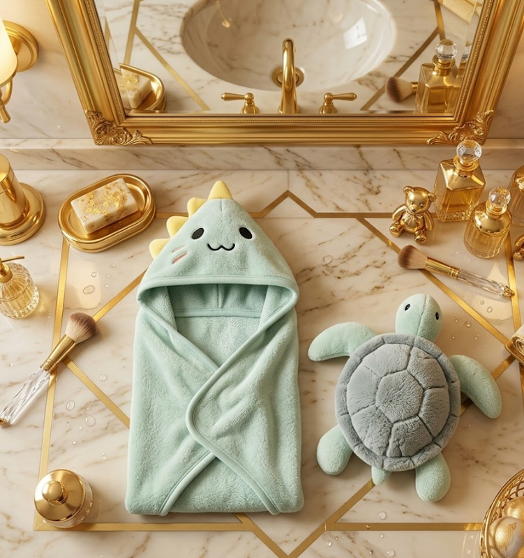 Snuggly Bath Time Gift Set