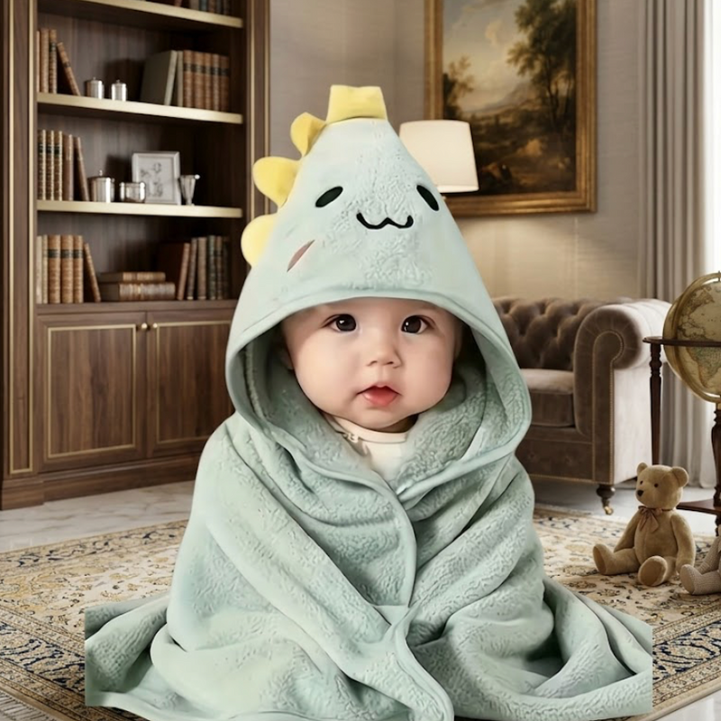 Hooded Bathrobe