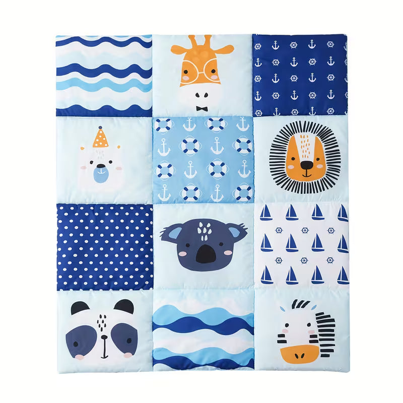 Baby Blanket (Ocean Print)
