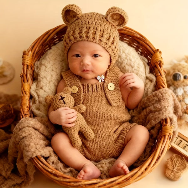 Luxury Hand-Knitted Baby Set